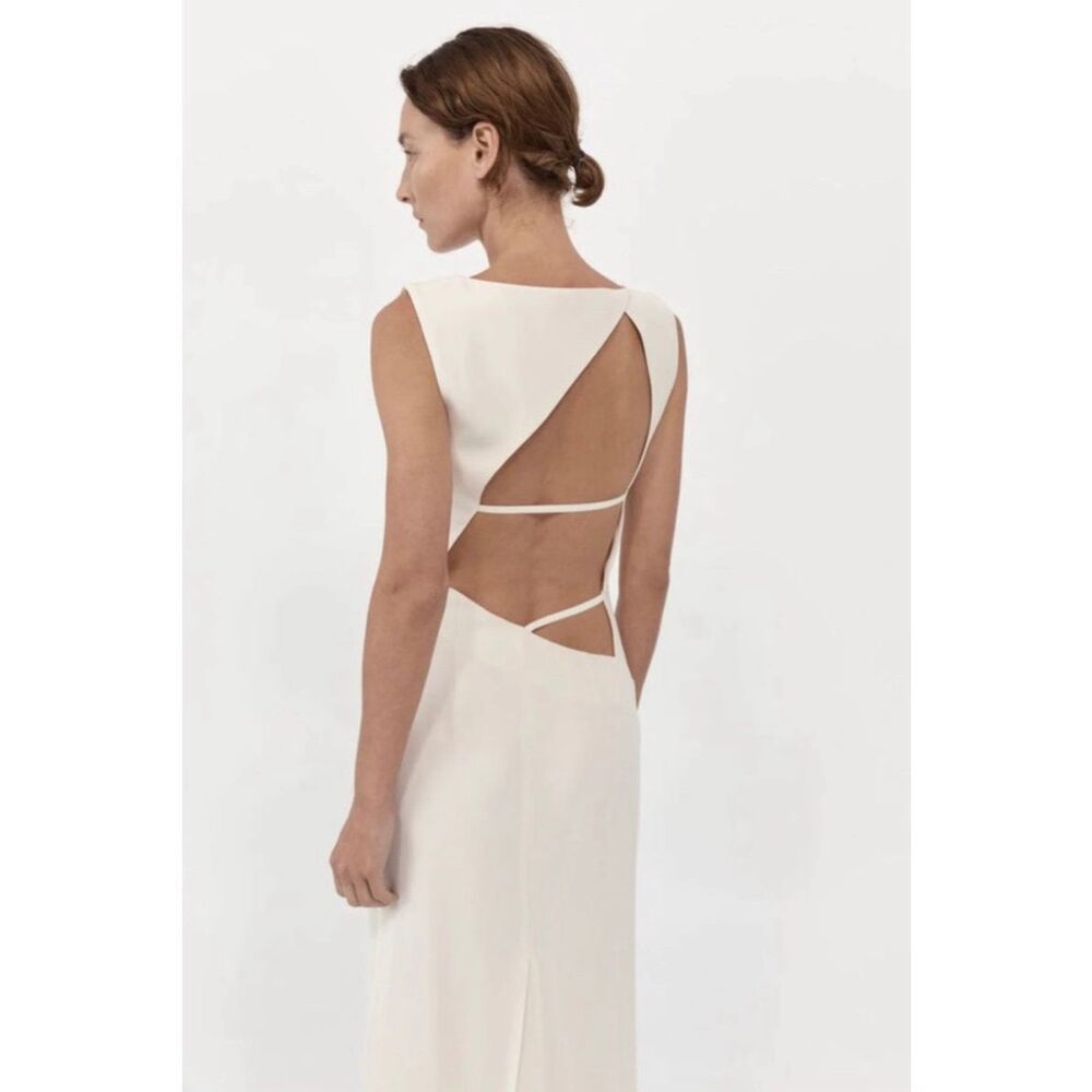 St. Agni Cut Out Midi Dress XS